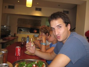 Photo Rachel Samoul Pizza Piano au Souk HaCarmel