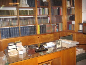 Photo Rachel Samoul Le bureau de Ben Gourion