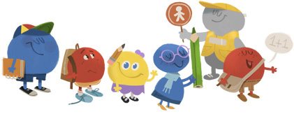 Un doodle de Google pour la rentrée des classes en Israël