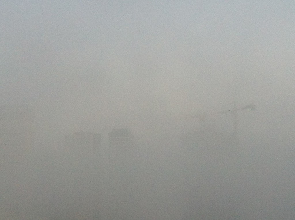 Brouillard sur Tel Aviv