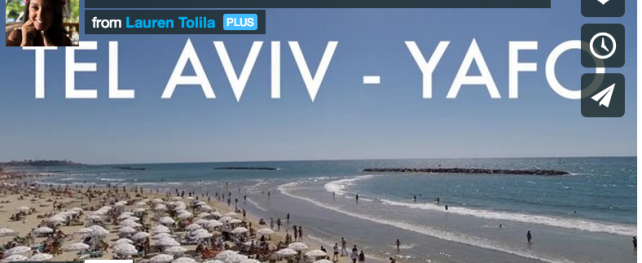 Tel Aviv vue de haut, filmée par un drone