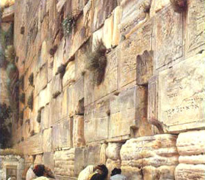 5 magnifiques peintures du Mur des Lamentations