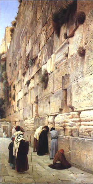 bauernfeind-lamentation-fideles-mur-jerusalem-1890