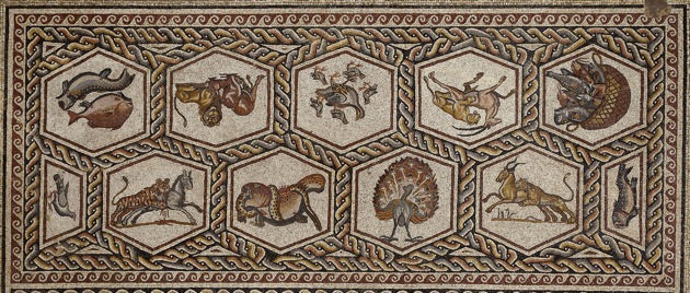 La magnifique mosaïque romaine de Lod