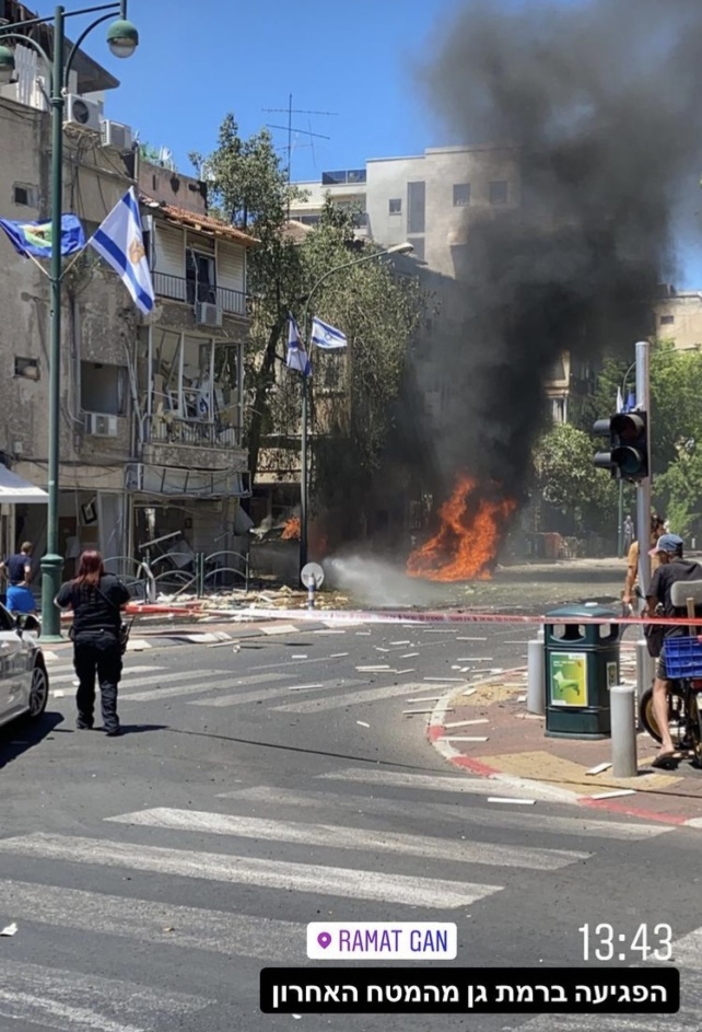 Un Samedi sous le feu en Israël