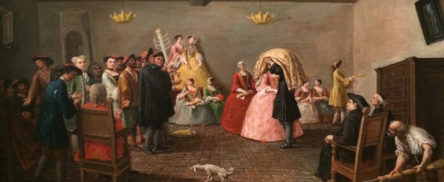 Cinq peintures de mariage juif