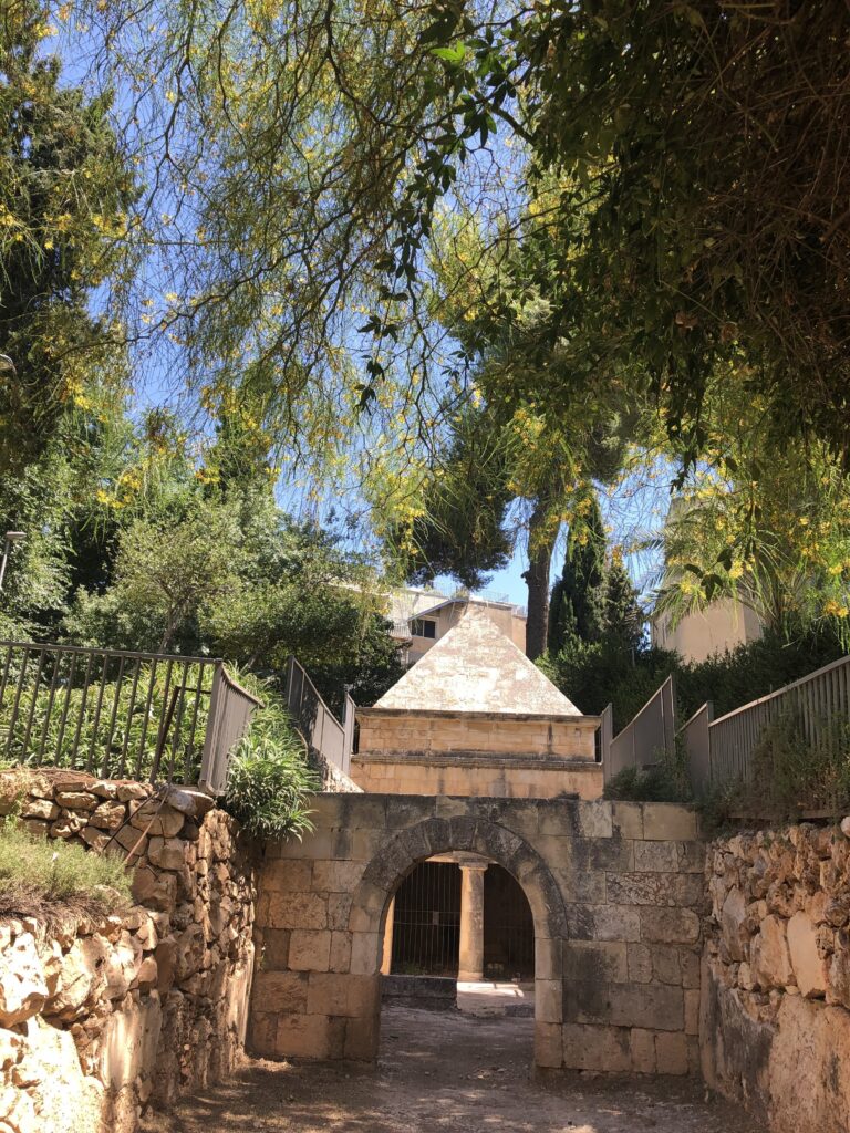 La tombe de Jason à Rehavia à Jérusalem